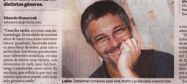 Nota Clarín espectáculos